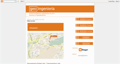Desktop Screenshot of geoingenieriadigital.blogspot.com