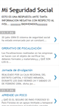 Mobile Screenshot of misegurosocial.blogspot.com