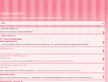 Tablet Screenshot of bazar-conseil.blogspot.com
