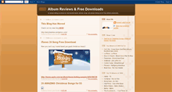 Desktop Screenshot of albumreviewsbydan.blogspot.com