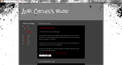 Desktop Screenshot of albicycles.blogspot.com