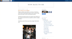 Desktop Screenshot of nowback2me.blogspot.com