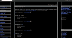 Desktop Screenshot of haikupoet.blogspot.com