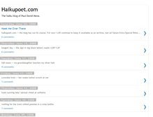 Tablet Screenshot of haikupoet.blogspot.com