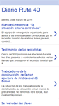 Mobile Screenshot of diarioruta40.blogspot.com