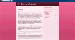 Desktop Screenshot of despertaralaunidad.blogspot.com
