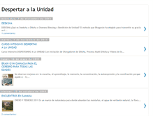 Tablet Screenshot of despertaralaunidad.blogspot.com