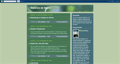 Desktop Screenshot of espaciosdemexico.blogspot.com