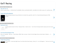 Tablet Screenshot of go-racing.blogspot.com