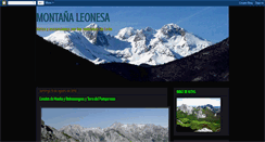 Desktop Screenshot of montesdeleon.blogspot.com