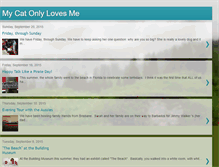Tablet Screenshot of mycatonlylovesme.blogspot.com