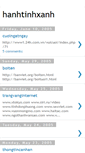 Mobile Screenshot of hanhtinhxanh.blogspot.com
