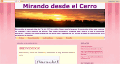 Desktop Screenshot of mirandodesdelcerro.blogspot.com