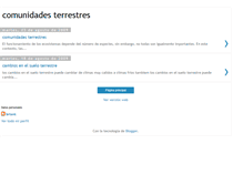 Tablet Screenshot of comunidadesterrestres.blogspot.com