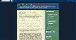 Desktop Screenshot of braziliangymnastics.blogspot.com