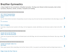 Tablet Screenshot of braziliangymnastics.blogspot.com