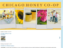 Tablet Screenshot of chicagohoneycoop.blogspot.com