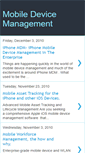 Mobile Screenshot of enterprise-mdm.blogspot.com