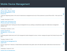 Tablet Screenshot of enterprise-mdm.blogspot.com