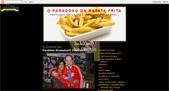 Desktop Screenshot of oparadoxodabatatafrita.blogspot.com