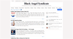 Desktop Screenshot of blackangelsyndicate.blogspot.com