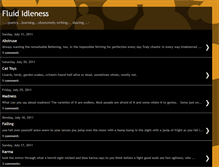 Tablet Screenshot of fluididleness.blogspot.com