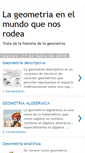 Mobile Screenshot of lageometriaenelmundoquenosrodea.blogspot.com