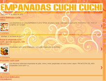 Tablet Screenshot of empanadascuchicuchi.blogspot.com