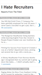 Mobile Screenshot of ihaterecruiters.blogspot.com