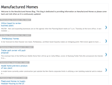 Tablet Screenshot of manufacturedhomes-blog.blogspot.com