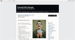 Desktop Screenshot of financialriskmanager.blogspot.com
