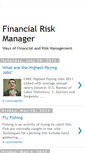 Mobile Screenshot of financialriskmanager.blogspot.com