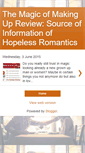 Mobile Screenshot of mymagicofmakingupreviews.blogspot.com