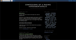 Desktop Screenshot of experimentaholic.blogspot.com