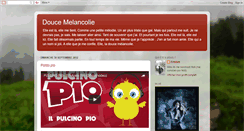 Desktop Screenshot of doucemelancolie.blogspot.com