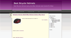 Desktop Screenshot of bestbicyclehelmets.blogspot.com