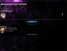 Tablet Screenshot of mzaidharitsah.blogspot.com