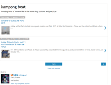Tablet Screenshot of kampongbeat.blogspot.com