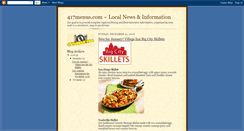 Desktop Screenshot of 417menus.blogspot.com