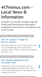 Mobile Screenshot of 417menus.blogspot.com