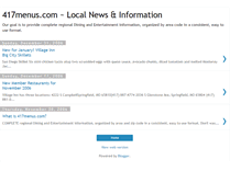 Tablet Screenshot of 417menus.blogspot.com