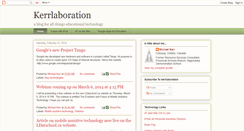 Desktop Screenshot of kerrlaboration.blogspot.com