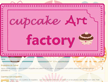 Tablet Screenshot of cupcakeartfactory.blogspot.com