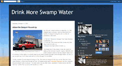 Desktop Screenshot of drinkswampwater.blogspot.com