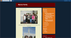 Desktop Screenshot of melreevesfamily.blogspot.com