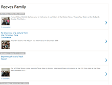 Tablet Screenshot of melreevesfamily.blogspot.com