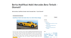 Desktop Screenshot of modifikasimercedesbenz.blogspot.com