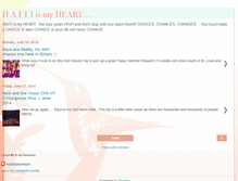 Tablet Screenshot of haitiismyheart.blogspot.com