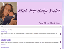 Tablet Screenshot of milkforbabyviolet.blogspot.com