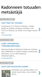 Mobile Screenshot of kadonneentotuudenmetsastaja.blogspot.com